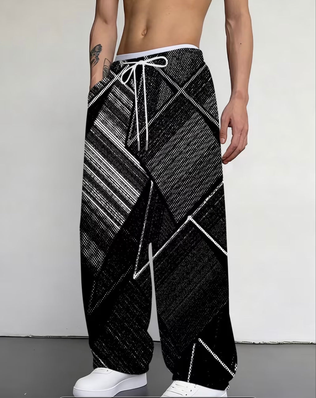 Pantalon à rayures