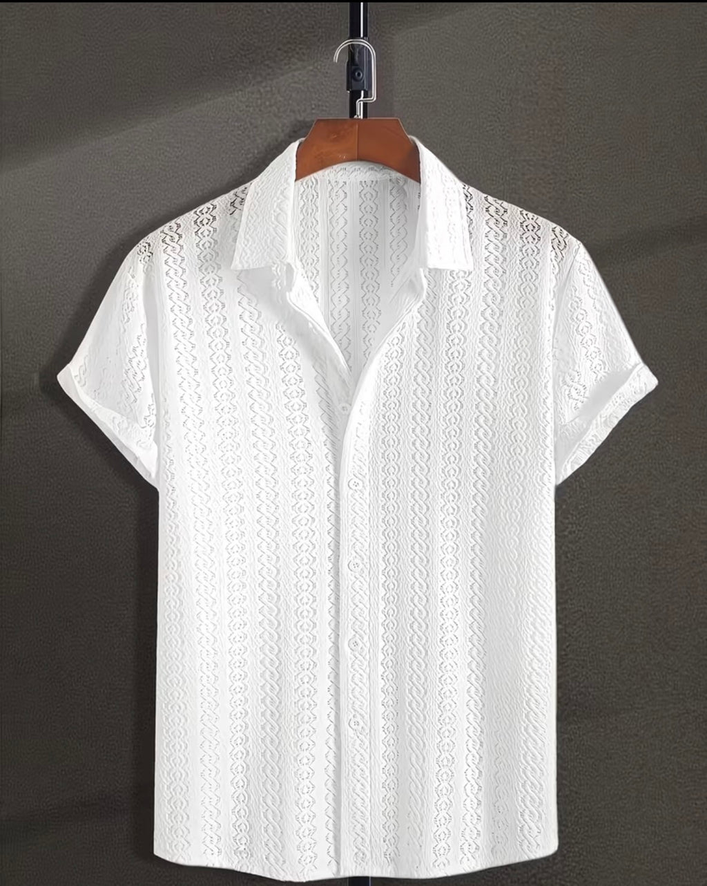 Chemise d’été transparente