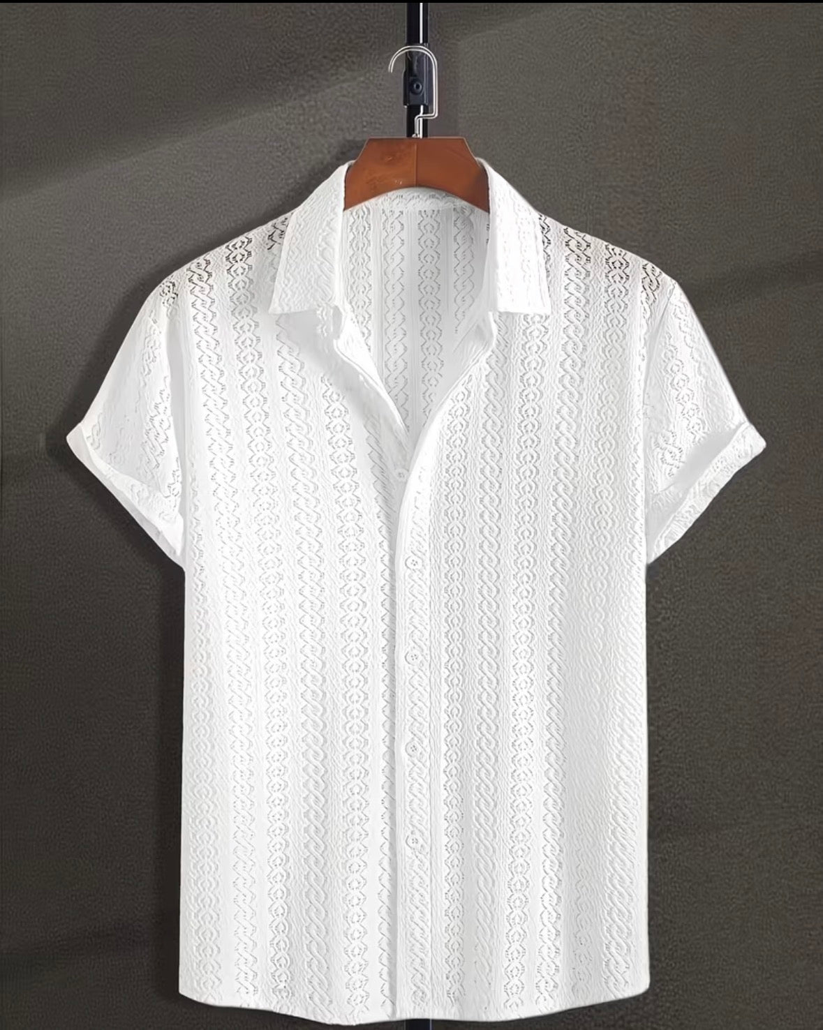 Chemise d’été transparente