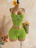 Ensemble sexy en crochet